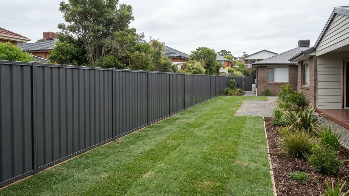 Colorbond fence installed in Devonport