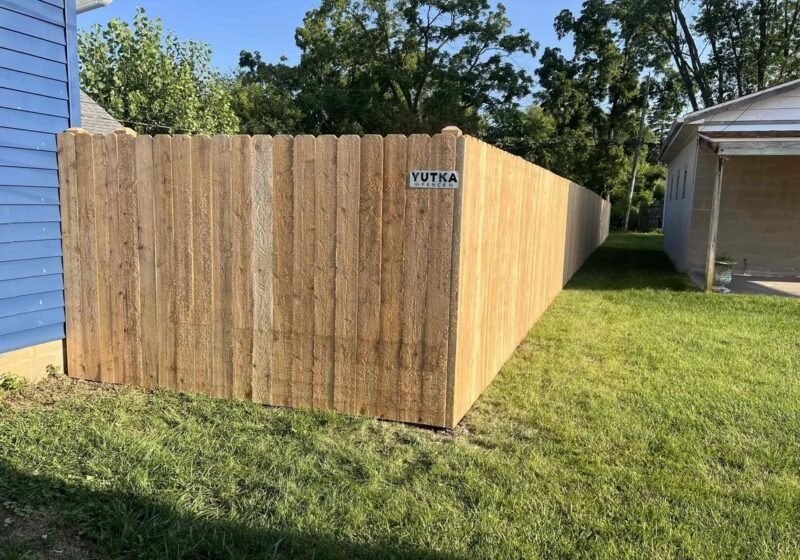 Timber Privacy Fence