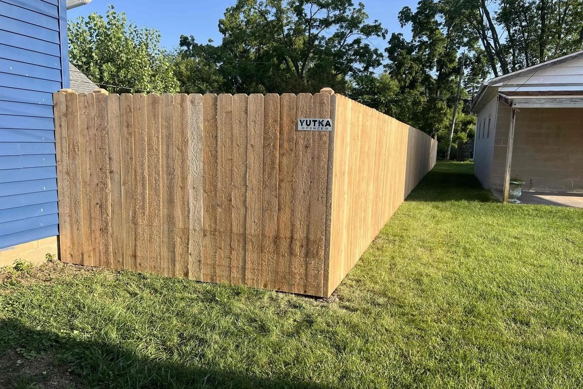 Timber Privacy Fence